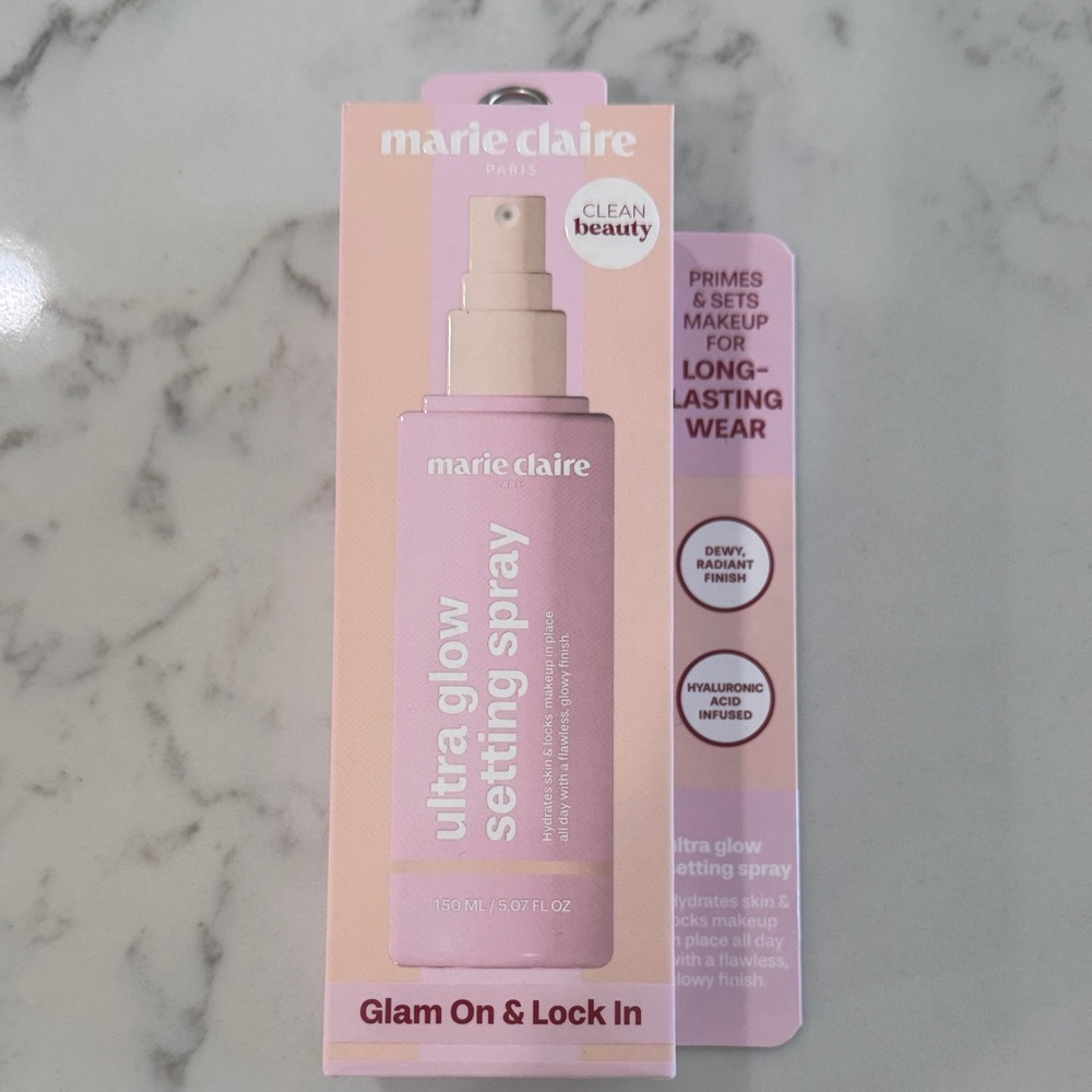 Marie Claire Ultra Glow Setting Spray - 5 oz